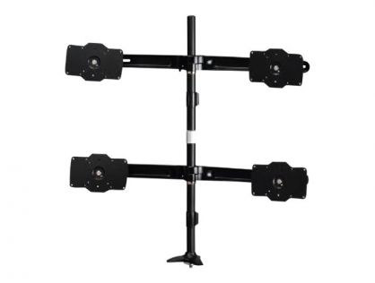QUAD MONITOR GROMMET MOUNT MAX 32IN DISP