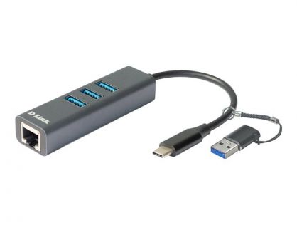 D-Link DUB-2332 - network adapter - USB-C / Thunderbolt 3 - Gigabit Ethernet x 1