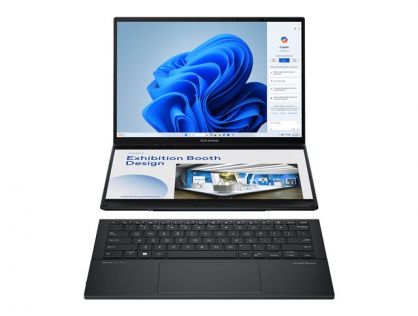 ASUS Zenbook Pro 14 Duo OLED UX8406MA-PZ075X - AI Ready - 14" - Intel Core Ultra 7 - 185H - 16 GB RAM - 1 TB SSD