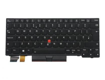 Chicony - notebook replacement keyboard - with Trackpoint - QWERTY - UK - black Input Device