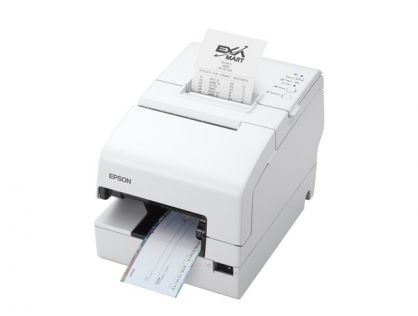 TM-H6000V-213 TT 80MM 180DPI P-USB 1.1B/2 SERIAL MICR WHITE