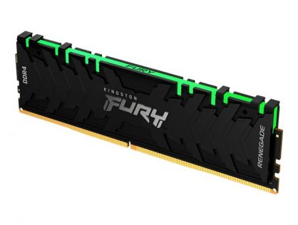 Kingston FURY Renegade RGB - DDR4 - kit - 16 GB: 2 x 8 GB - DIMM 288-pin / PC4-25600 - unbuffered