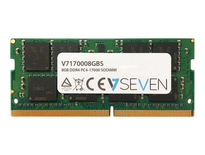 V7 - DDR4 - module - 8 GB - SO-DIMM 260-pin - 2133 MHz / PC4-17000 - unbuffered