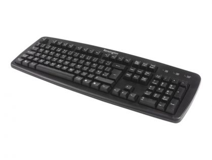 Kensington ValuKeyboard in black with USB connection - UK layout