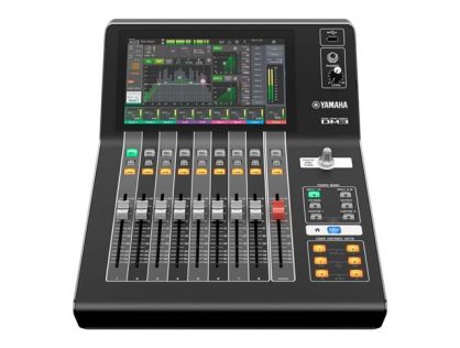 Dante enabled compact digital mixer