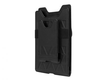 Targus Field-Ready Universal - Holster bag for tablet - polyurethane, faux leather - black - 7" - 8" - for P/N: THD482GLZ