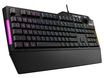 ASUS TUF Gaming K1 - keyboard - UK - black