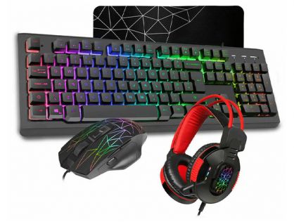 CiT Rampage Keyboard Mouse & Headset Combo