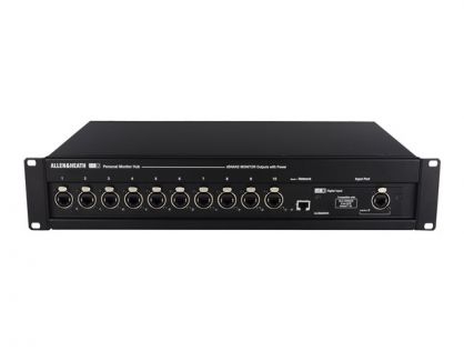 Allen & Heath ME U - hub - 10 ports - rack-mountable