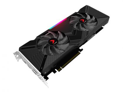 PNY XLR8 GeForce RTX 2080 Gaming Dual Fan - Overclocked Edition - graphics card - GF RTX 2080 - 8 GB - black / red