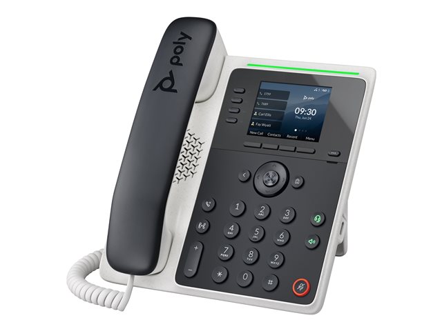HP Poly Edge E220 - VoIP phone with caller ID/call waiting - 3-way call capability