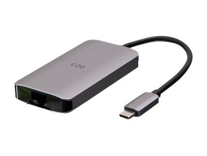 C2G USB C Docking Station with 4K HDMI, USB, Ethernet, and USB C - Power Delivery up to 100W - docking station - USB-C / Thunderbolt 3 - HDMI - 1GbE