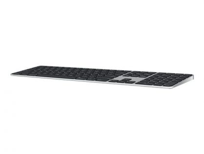 Apple Magic Keyboard with Touch ID and Numeric Keypad - Keyboard - Bluetooth, USB-C - QWERTZ - Hungarian - black keys