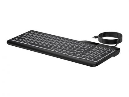 HP 405 - keyboard - multi device - 65% compact - UK - black Input Device