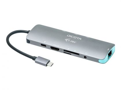 DICOTA i-tec - docking station - USB-C - HDMI - 1GbE