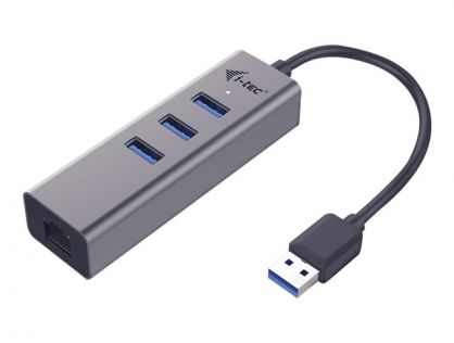 i-Tec USB 3.0 Metal 3-Port - hub - 3 ports