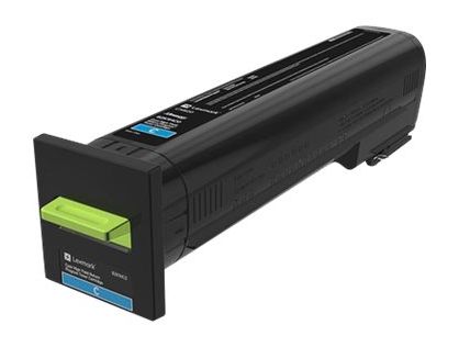 Lexmark - cyan - original - toner cartridge - LCCP, Lexmark Corporate