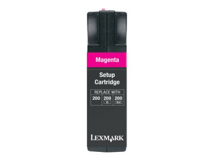 Lexmark Cartridge No. 200XLA - High Yield - magenta - original - ink cartridge - LCCP