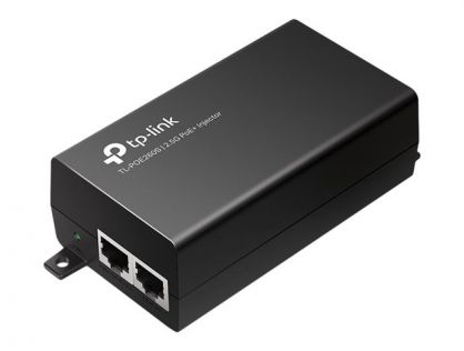 TP-Link TL-POE260S V1.6 - PoE injector - 2.5 Gbps - AC 100-240 V - 30 Watt - output connectors: 1