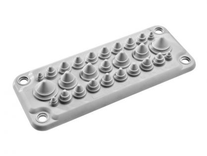 Schneider Spacial SF NSYAECPFLT25 - cable entry membrane - type FL21 with 27 entrances