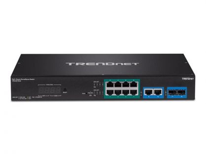 TRENDnet TPE 3012LS - switch - 12 ports - smart - rack-mountable - TAA Compliant