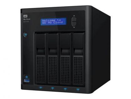 WD My Cloud EX4100 WDBWZE0160KBK - NAS server - 16 TB