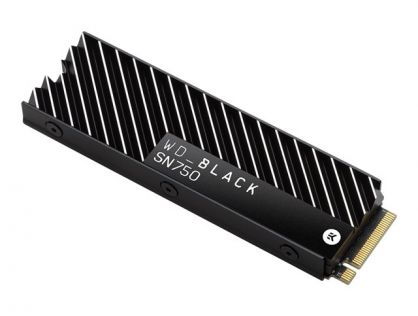 WD Black SN750 NVMe SSD WDS200T3XHC - SSD - 2 TB - internal - M.2 2280 - PCIe 3.0 x4 (NVMe) - integrated heatsink