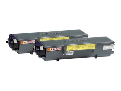 Brother TN3280 2PK - 2-pack - black - original - toner cartridge - for Brother DCP-8070, 8085, HL-5340, 5350, 5370, 5380, MFC-8370, 8380, 8880, 8890