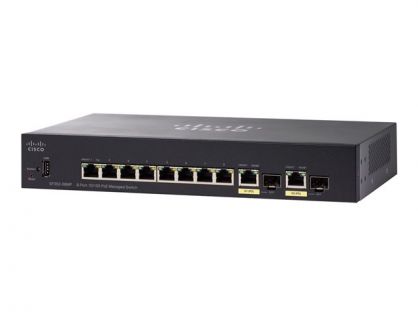 Cisco Small Business SF352-08MP - switch - 8 ports - Managed