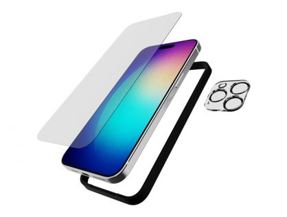 Tech21 Impact Glass - screen protector for mobile phone - with camera protector