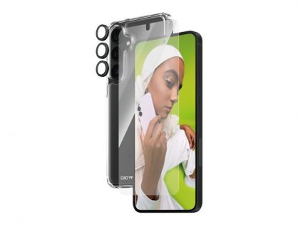 PanzerGlass - 3-in-1 protection pack - back cover for mobile phone