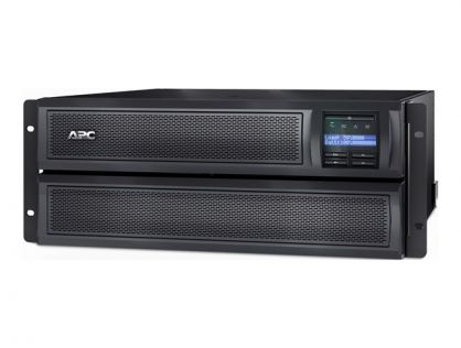 APC Smart-UPS X 2200 Rack/Tower LCD - UPS (rack-mountable / external) - AC 230 V - 1980 Watt - 2200 VA - Ethernet 10/100, RS-232, USB - output connectors: 12 - 4U - black - with APC UPS Network Management Card