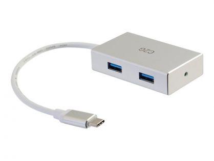 C2G USB-C Hub with 4 USB-A Ports - hub - 4 ports
