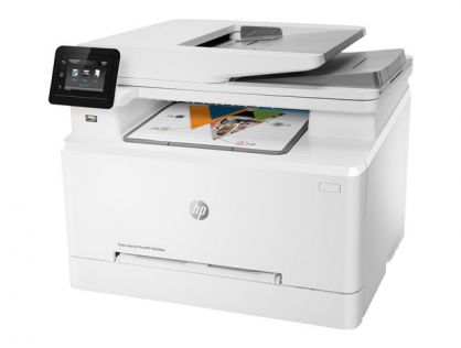 HP Color LaserJet Pro MFP M283fdw - Multifunction printer - colour - laser - Legal (216 x 356 mm) (original) - A4/Legal (media) - up to 21 ppm (copying) - up to 21 ppm (printing) - up to 21 ipm (printing) - 250 sheets - 33.6 Kbps - USB 2.0, Gigabit LAN, W