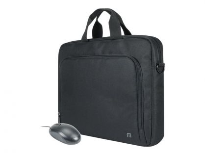 BUNDLE THEONE BASIC BRIEFCASE TOPLOADING 14-16IN + MOUSE
