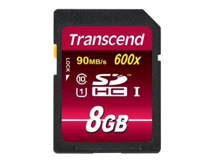 Transcend Ultimate - flash memory card - 8 GB - SDHC UHS-I