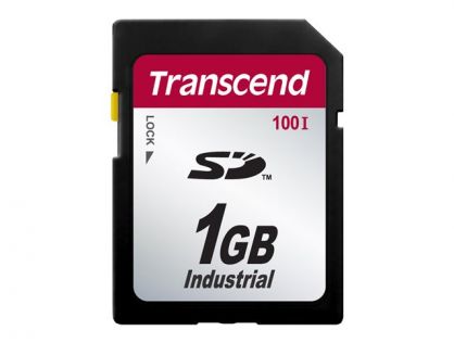 Transcend Industrial Temp SD100I - flash memory card - 1 GB - SD