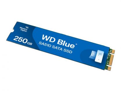 WD Blue SA510 WDS250G3B0B-00AXS0 - SSD - 250 GB - internal - M.2 2280 - SATA 6Gb/s - blue