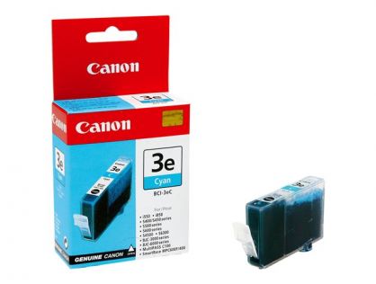 Canon BCI-3 EC - 4480A002 - 1 x Cyan - Ink tank - For BJS400,S520, BJC400,600, i450,550, MultiPASS C755,MP390, S400, SmartBase MP730
