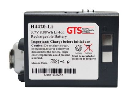 GTS H4420-LI - handheld battery - Li-Ion - 2400 mAh