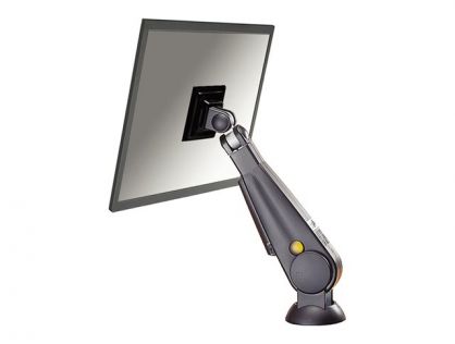 Neomounts FPMA-D200 - Mounting kit - full-motion - for LCD display - black - screen size: 10"-30" - grommet, desk-mountable
