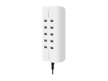 Belkin ROCKSTAR charging station - 10 x 4 pin USB Type A - 120 Watt