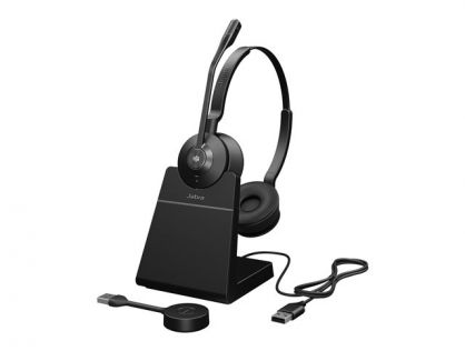 Jabra Engage 55 SE Stereo - headset - USB-A via DECT adapter