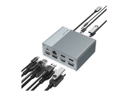 HyperDrive GEN2 - docking station - USB-C - 2 x HDMI, 2 x DP - 1GbE