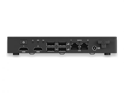 ASUS NUC 13 Rugged BNUC13BRKP200B00I - Barebone - SFF 1 x N-series N50 / up to 3.4 GHz - RAM 0 GB - SSD - eMMC 64 GB - UHD Graphics - IEEE 802.11ax (Wi-Fi 6E), 2.5 Gigabit Ethernet, Gigabit Ethernet - Win 11