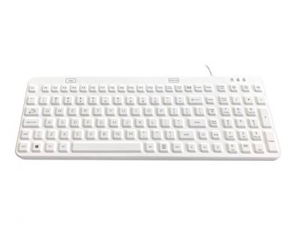 Accuratus AccuMed Lux - keyboard - QWERTY - UK - pure white