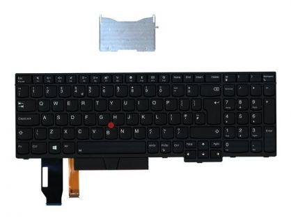 Lite-On - notebook replacement keyboard - with Trackpoint, UltraNav - QWERTY - UK - black Input Device