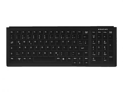 INDUSTRY 4.0 COMPACT NOTEBOOK STYLE KEYBOARD WITH NUMPAD USB