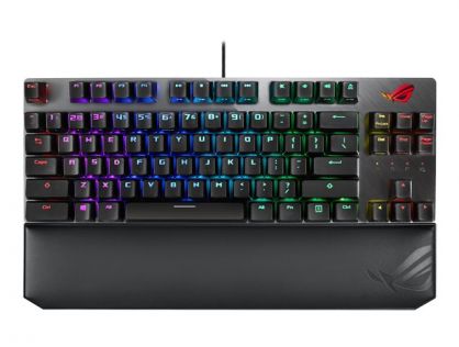 ASUS ROG Strix Scope TKL Deluxe - keyboard - UK - grey, black