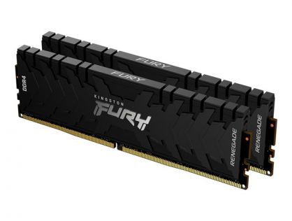 Kingston FURY Renegade - DDR4 - kit - 16 GB: 2 x 8 GB - DIMM 288-pin - 4266 MHz / PC4-34100 - unbuffered